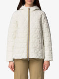 K-Way Giubbino Madlaine Diamond Donna K2136FW White Natural - Bianco