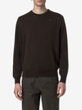 K-Way Pullover Sebastien Uomo K2142EW Black Coffee - Marrone
