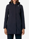 K-Way Trench Mathy Bonded Donna K2148BW - Blu