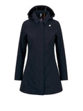 K-Way Trench Mathy Bonded Donna K2148BW - Blu