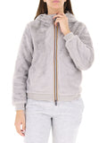 K-Way Giubbino Deva Light Spacer Fur Double Donna K31452W White Natural - Fur - Bianco