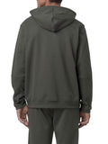 K-Way Felpa Zip Prosper Unisex K4147LW Green Blackish - Verde