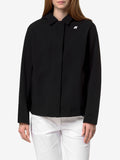 K-Way Giubbino Bleizou Bonded Donna K51453W Black P-Blue D - Nero