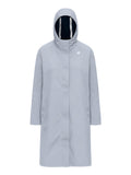 K-Way Giubbino Stephale Bonded Donna K51456W Grey Ash - Blue Dept - Grigio