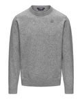 K-Way Pullover Sebastien Uomo K5146JW Grey md - Grigio