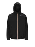 K-Way Giubbino Claude Unisex K61273W Black Pure - Nero