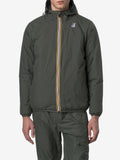 K-Way Giubbino Claude Warm Unisex K61273W Green Blackish - Verde