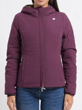 K-Way Giubbino Lily St Warm Double Donna K6128TW Green Army - Violet - Verde