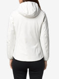 K-Way Giubbino Lily St Warm Double Donna K6128TW White Natural - Blac - Bianco