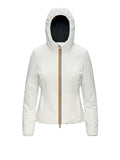 K-Way Giubbino Lily St Warm Double Donna K6128TW White Natural - Blac - Bianco