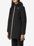 K-Way Giubbotto Denise St Warm Double Donna K6128UW BlacK-Blue Depth - Nero