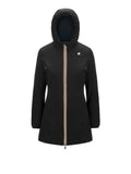 K-Way Giubbotto Denise St Warm Double Donna K6128UW BlacK-Blue Depth - Nero