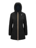 k way giubbotto denise st warm double donna k6128uw black blue depth nero 167976104