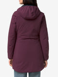 K-Way Giubbotto Denise St Warm Double Donna K6128UW Violet Mauve Wine - - Bordeaux