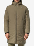 K-Way Giubbotto Jacob Uomo K6128WW Black Pure - Green A - Nero