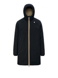 K-Way Giubbotto Jacob Uomo K6128WW Black Pure - Green A - Nero