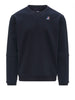 k way felpa nael unisex k6132mw blu 168278441