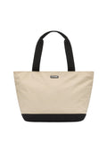 K-Way Borsa Shopper Clere Unisex K7127MW Beige Khaki - Bianco