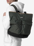 K-Way Borsa Shopper Noam Unisex K71377W Green Blackish - Verde