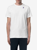 K-Way T-shirt Leonide Unisex K7142KW White - Bianco