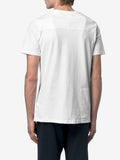 K-Way T-shirt Leonide Unisex K7142KW White - Bianco