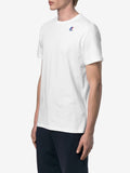 K-Way T-shirt Leonide Unisex K7142KW White - Bianco