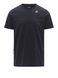 K-Way T-shirt Leonide Unisex K7142KW - Blu
