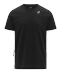 K-Way T-shirt Leonide Unisex K7142KW Black Pure - Nero
