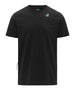 k way t shirt leonide unisex k7142kw black pure nero 169751110