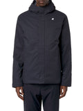 K-Way Giubbino Jacko Twill Marmotta Uomo K8133DW - Blu