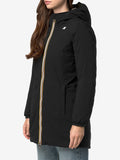 K-Way Giubbotto Denise St Warm Double Donna K8134CW Black Pure - Green A - Nero