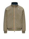 K-Way Giubbino Arsene St Warm Double Uomo K8136SW Green Army - Blue de - Verde