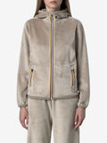K-Way Giubbino Lily Velour Polar Double Donna K8138NW - Beige