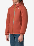 K-Way Giubbino Jack Spacer Uomo K8142YW Orange Brownish - bl - Arancione