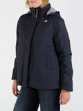 K-Way Giubbino Marlette Twill Soft Beaver Donna K8144BW - Blu