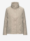 K-Way Giubbino Marlette Twill Soft Beaver Donna K8144BW - Beige