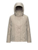 k way giubbino marlette twill soft beaver donna k8144bw beige 168304505