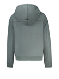 K-Way Felpa Zip Lara Brushed Pc Donna K8148KW Green Dk Jungle - Verde