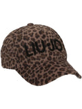 Liu Jo Berretto con Visiera Donna 2F6048T6089 Animalier - Maculato