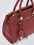 Liu Jo Borsa a Mano Donna AF6069E1019 Brick Red - Rosso