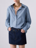 Liu Jo Camicia Casual Donna CF6196T816A Sky Seren/new Terrac - Celeste