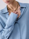 Liu Jo Camicia Casual Donna CF6207T2578 - Celeste