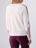 Liu Jo Cardigan Donna TF6093MS49I Bco Lana/tea Rose+vi - Bianco