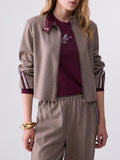 Liu Jo Giacca Donna TF6146T692A Brown Rust Stripe - Beige