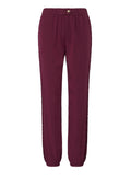 Liu Jo Pantalone Jogger Donna TF6267T700A Red Aubergine - Bordeaux