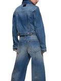 Liu Jo Giubbino di Jeans Donna UF6501D0396 Den.blue Vint.zip wa - Denim