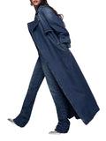 Liu Jo Trench Donna UF6503D0398 Den.blue Y2k Wash - Denim