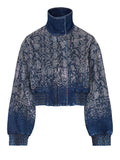Liu Jo Bomber corto Donna UF6521D4854 Den.blue Summ.strass - Denim