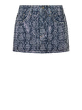 Liu Jo Gonna Mini Donna UF6523D4854 Den.blue Summ.strass - Denim