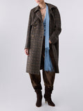 Liu Jo Cappotto Donna WF6006T677A Camel Check - Marrone
